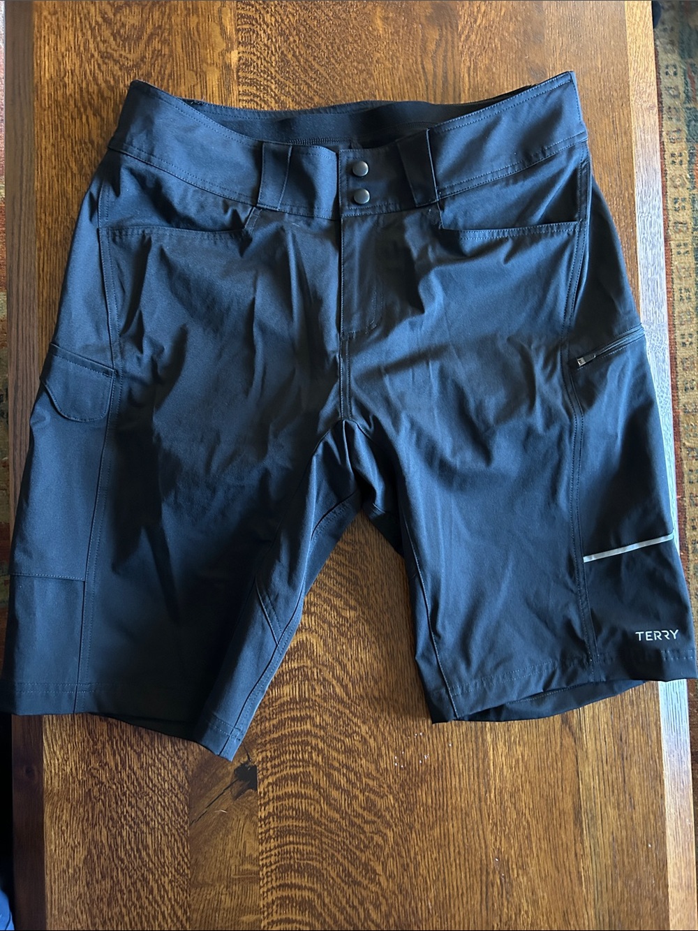 Terry Women's Black Metro Lite Cycling Shorts - Liner Shorts included NWOT